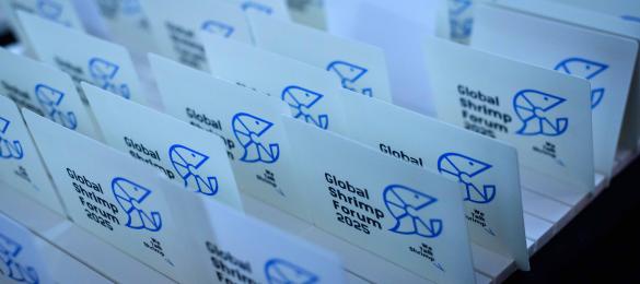 Global Shrimp Forum 2025 admission badges